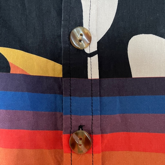 NWOT: Farm UNISEX silk blend button down - Picture 6 of 6